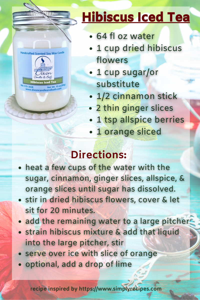 Hibiscus Iced Tea Recipes