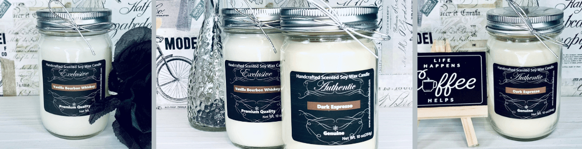 Black Label Scented Soy Candle Collection