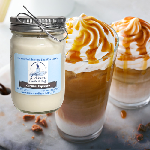 Drink Recipe Inspiration Behind the Caramel Espresso Scented Soy Candle