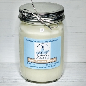 Apple Cinnamon Horchata Scented Soy Wax Candle apple cinnamon horchata scented candle, apple cinnamon scented candle, apple cinnamon soy candle, apple cinnamon horchata soy candle, orchata candle, rice milk candle, mexican candle, vanilla candle, vanilla scent, cinnamon candle, soy wax candle, scented candles, candle, coquito scented candle