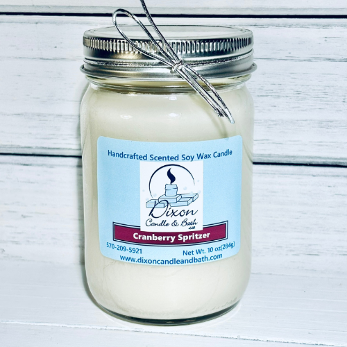 Cranberry Spritzer Scented Soy Candle