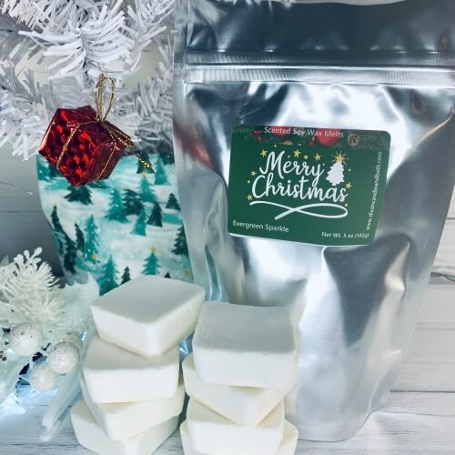 Evergreen Sparkle Scented Soy Wax Melts