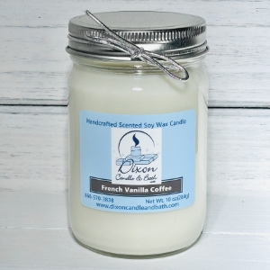 French Vanilla Coffee Scented Soy Candle