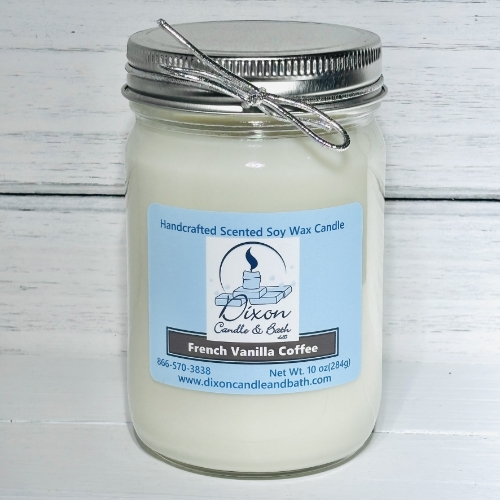 French Vanilla Coffee Scented Soy Candle