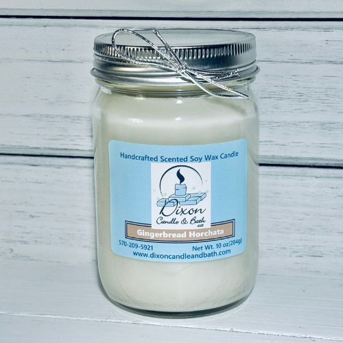 Gingerbread Horchata Scented Soy Candle