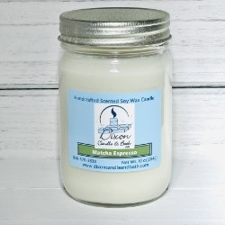 Matcha Espresso Scented Soy Candle
