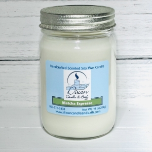 Matcha Espresso Scented Soy Candle