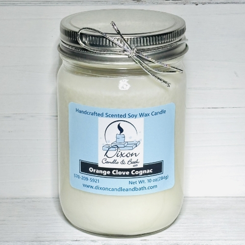 Orange Clove Cognac Scented Soy Wax Candle  orange clove cognac scented candle, cognac scented candle, orange scented candle, bourbon scented soy candle, scented soy wax candle, scented soy wax candles, liquor scented soy candle, spirits scented soy candle, whiskey scented candle, bourbon candles, bourbon candle