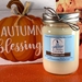 Pumpkin Latte Scented Soy Wax Candle  - J12PL