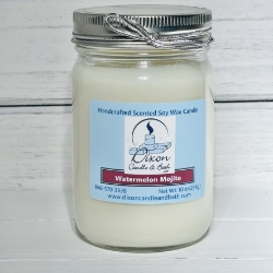 Watermelon Mojito Scented Soy Candle