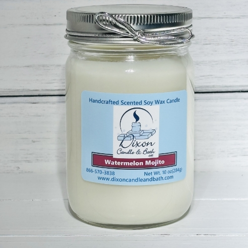 Watermelon Mojito Scented Soy Candle