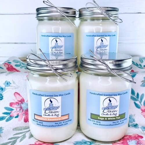 Spring/Summer Pick 4 Soy Candle Bundle  candle bundle, candle set, spring candles, summer candles, scented candles, scented candle, soy wax candles, candle