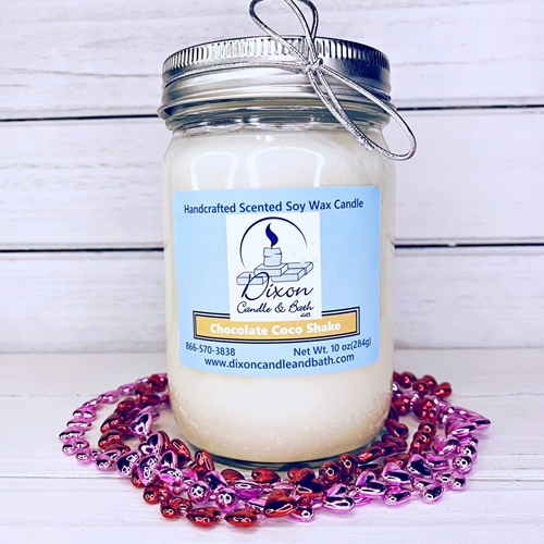 Chocolate Coco Shake Scented Soy Wax Candle