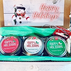 Mini Scented Soy Candle Trio Gift Set